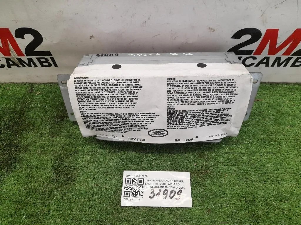 Air-bag Passeggero PB85017070 Land Rover Range Rover Sport I 2005