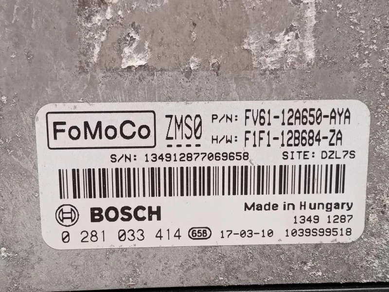 Centralina Iniezione FV61-12A650-AYA Ford Transit Connect II 2014