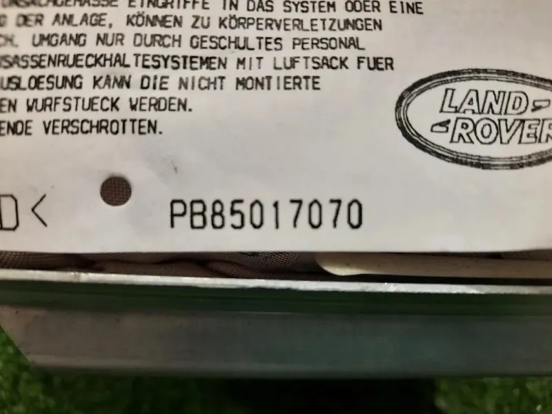 Air-bag Passeggero PB85017070 Land Rover Range Rover Sport I 2005