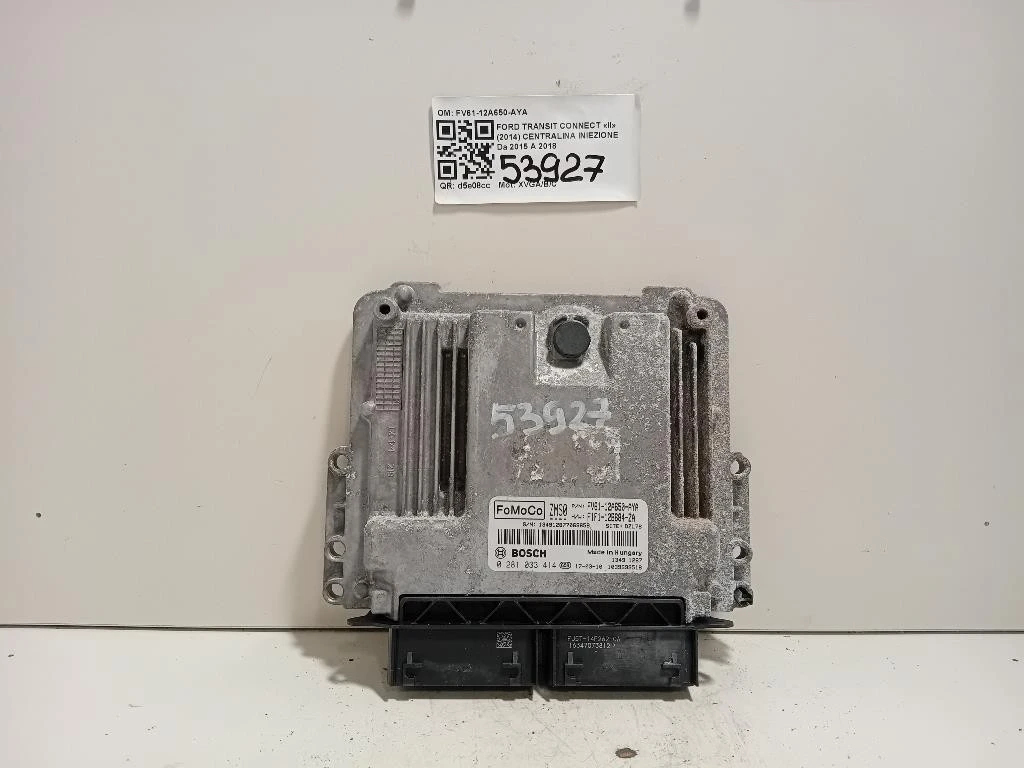 Centralina Iniezione FV61-12A650-AYA Ford Transit Connect II 2014