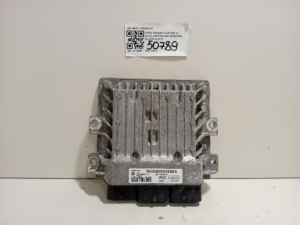 Centralina Iniezione BK21-12A650-AC Ford Transit Custom I 2013