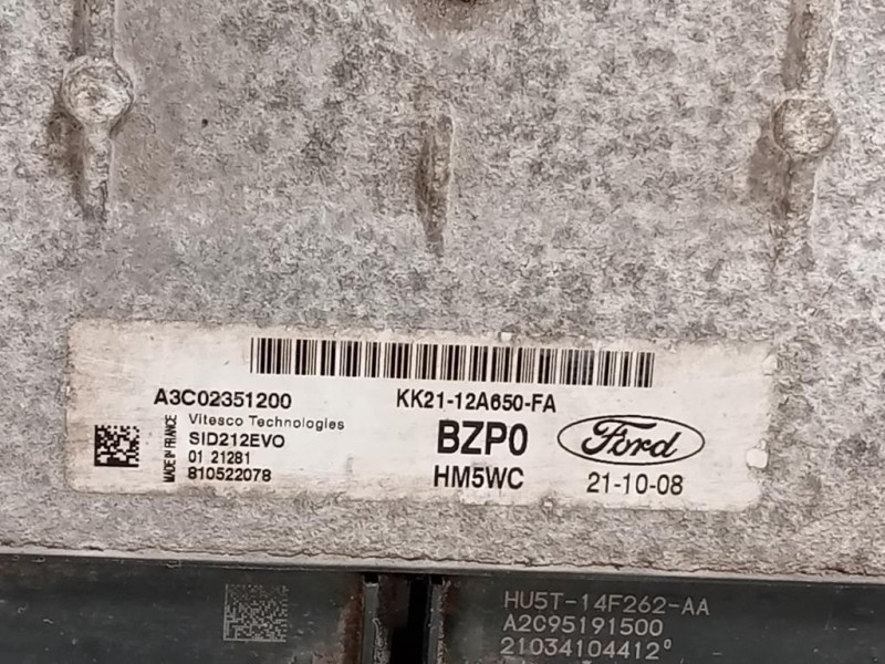 Centralina Iniezione KK21-12A650-FA Ford Transit Custom I 2013