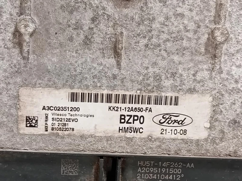 Centralina Iniezione KK21-12A650-FA Ford Transit Custom I 2013