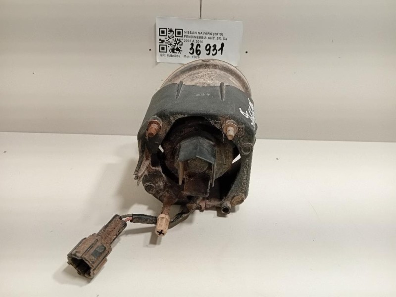 Fendinebbia ANT SX Nissan Navara 2010