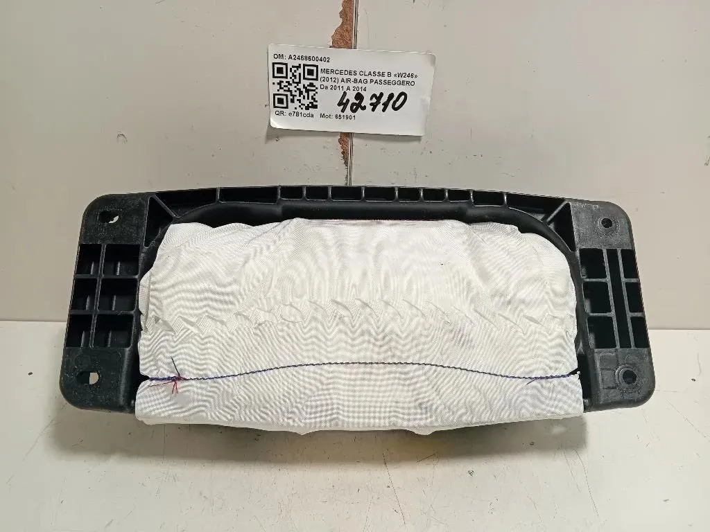 Air-bag Passeggero A2468600402 Mercedes Classe B W246 2012