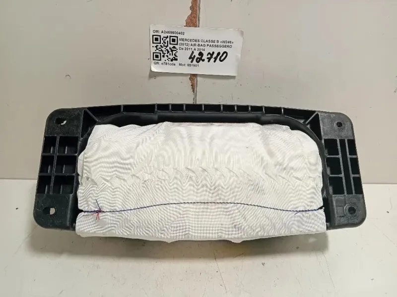 Air-bag Passeggero A2468600402 Mercedes Classe B W246 2012