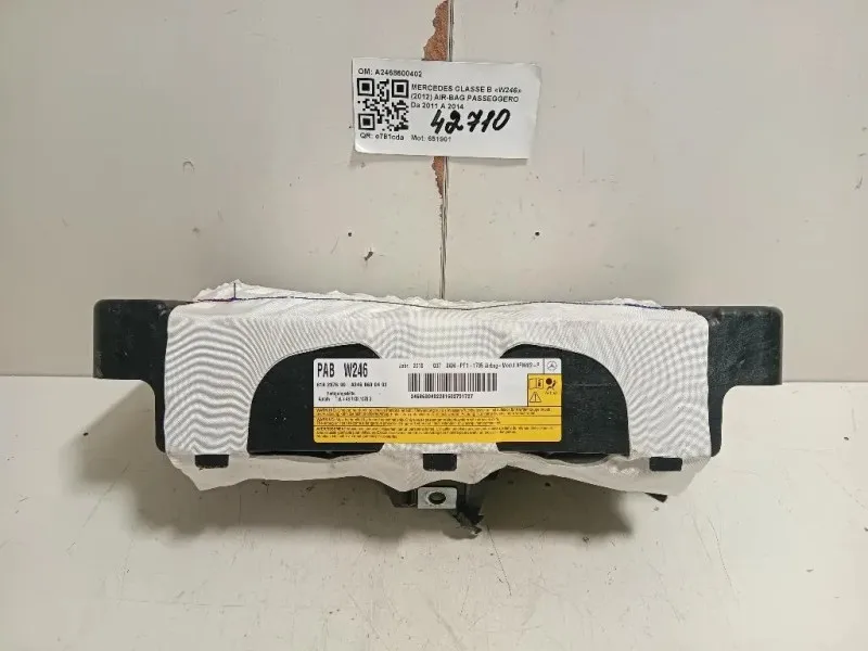 Air-bag Passeggero A2468600402 Mercedes Classe B W246 2012