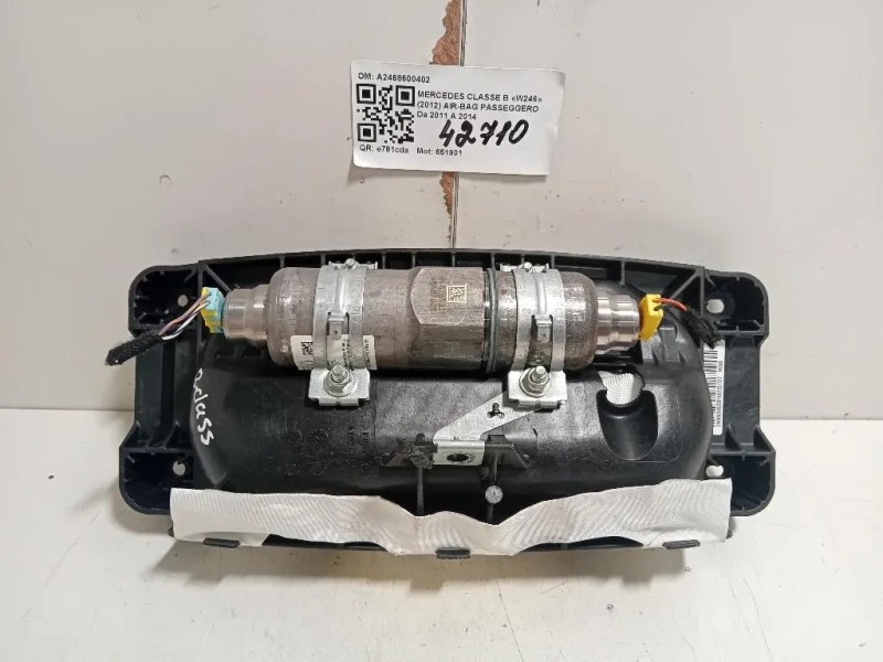 Air-bag Passeggero A2468600402 Mercedes Classe B W246 2012