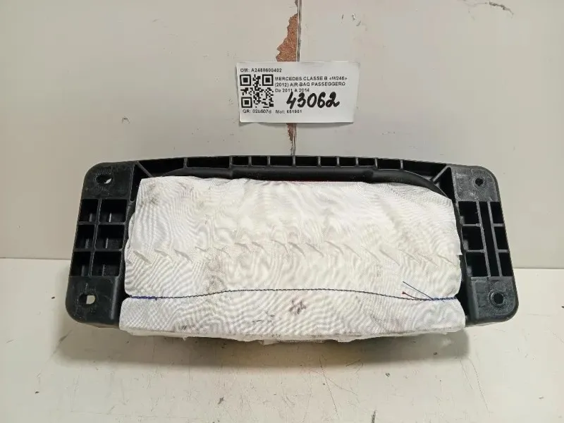 Air-bag Passeggero A2468600402 Mercedes Classe B W246 2012