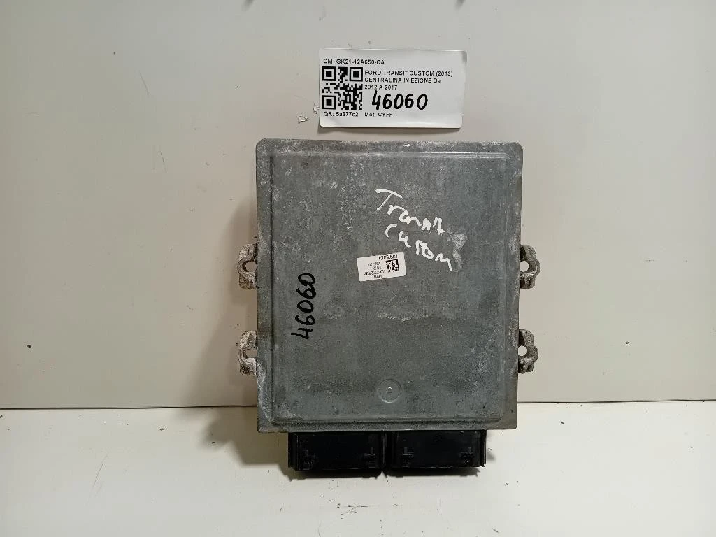 Centralina Iniezione GK21-12A650-CA Ford Transit Custom I 2013