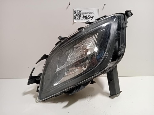 Fendinebbia ANT SX 662588537 Opel Astra J 2012