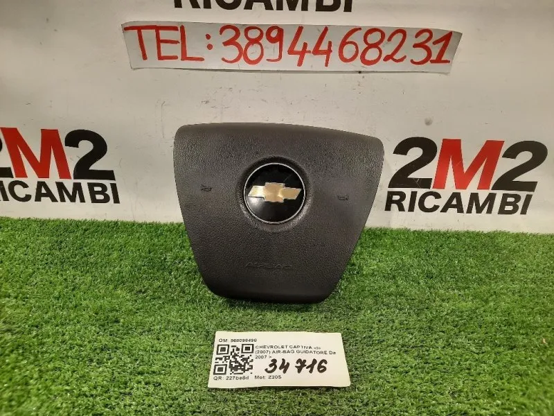 Air-bag Guidatore 968096498 Chevrolet Captiva I 2007