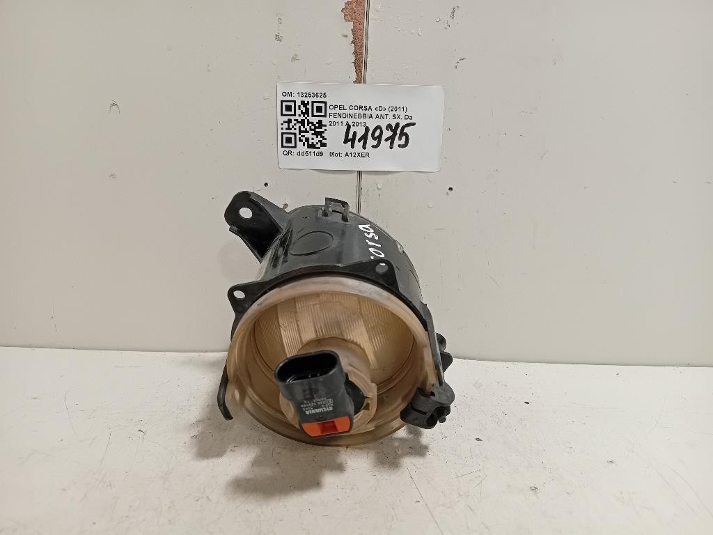 Fendinebbia ANT SX 13253625 Opel Corsa D 2011