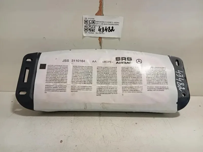Air-bag Passeggero 3110164 Mercedes Classe C W204 2011