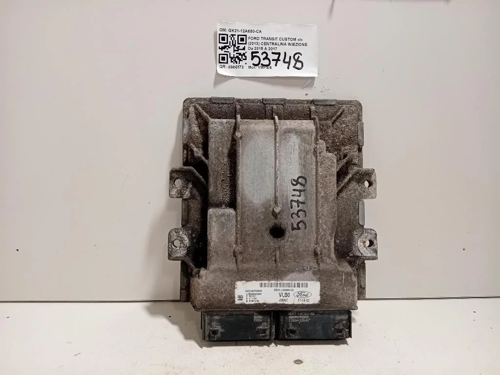 Centralina Iniezione GK21-12A650-CA Ford Transit Custom I 2013