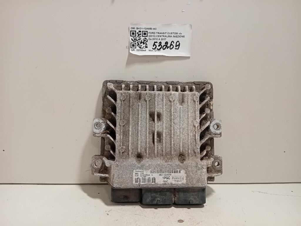 Centralina Iniezione BK21-12A650-AC Ford Transit Custom I 2013