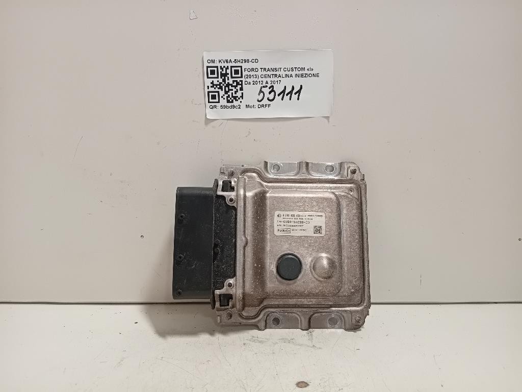 Centralina Iniezione KV6A-5H298-CD Ford Transit Custom I 2013