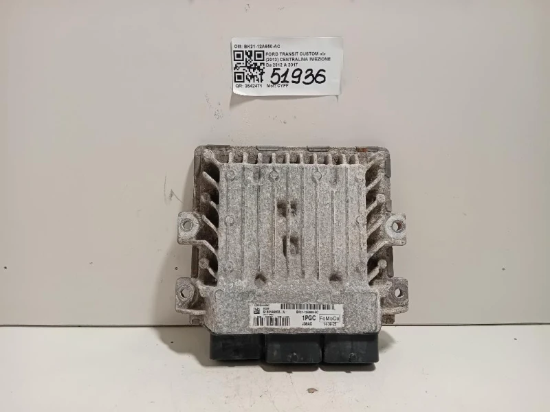 Centralina Iniezione BK21-12A650-AC Ford Transit Custom I 2013