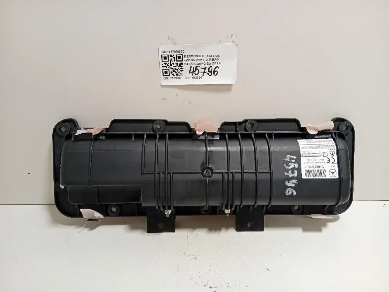Air-bag Passeggero 617976800 Mercedes Classe ML W166 2012