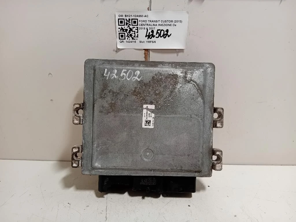 Centralina Iniezione BK21-12A650-AC Ford Transit Custom I 2013