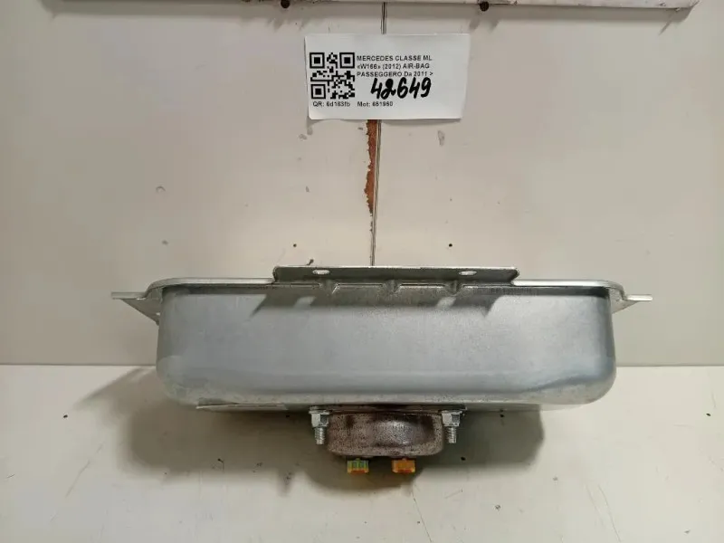 Air-bag Passeggero A1668602402 Mercedes Classe ML W166 2012