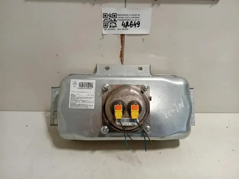 Air-bag Passeggero A1668602402 Mercedes Classe ML W166 2012