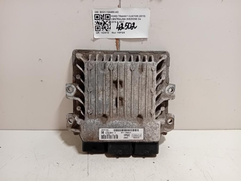 Centralina Iniezione BK21-12A650-AC Ford Transit Custom I 2013