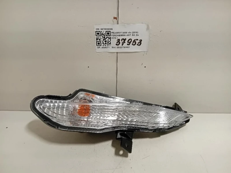 Fendinebbia ANT SX 9678039380 Peugeot 3008 II 2016