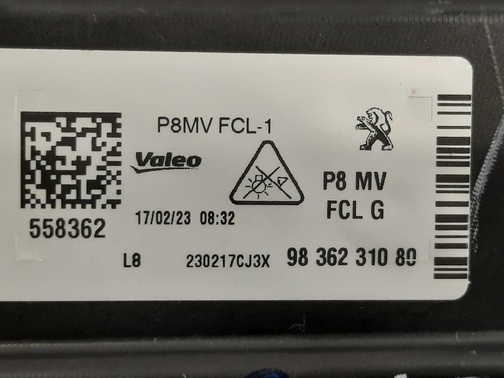 Fendinebbia ANT SX 98 362 310 80 Peugeot 3008 II 2016