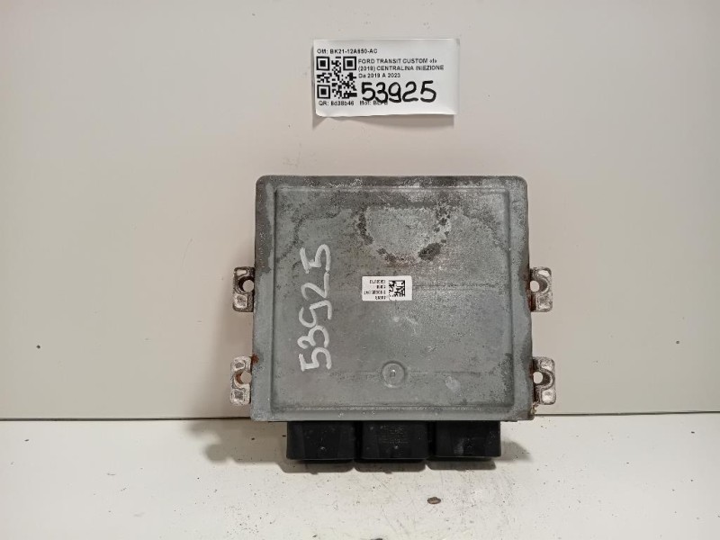 Centralina Iniezione BK21-12A650-AC Ford Transit Custom I 2018
