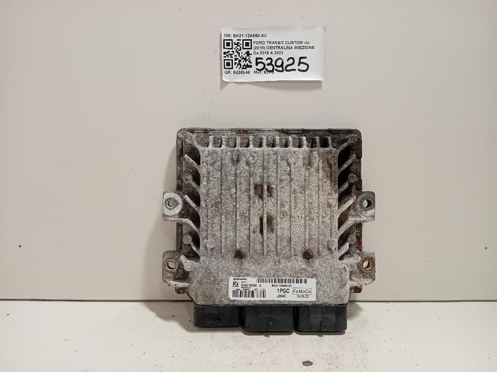 Centralina Iniezione BK21-12A650-AC Ford Transit Custom I 2018