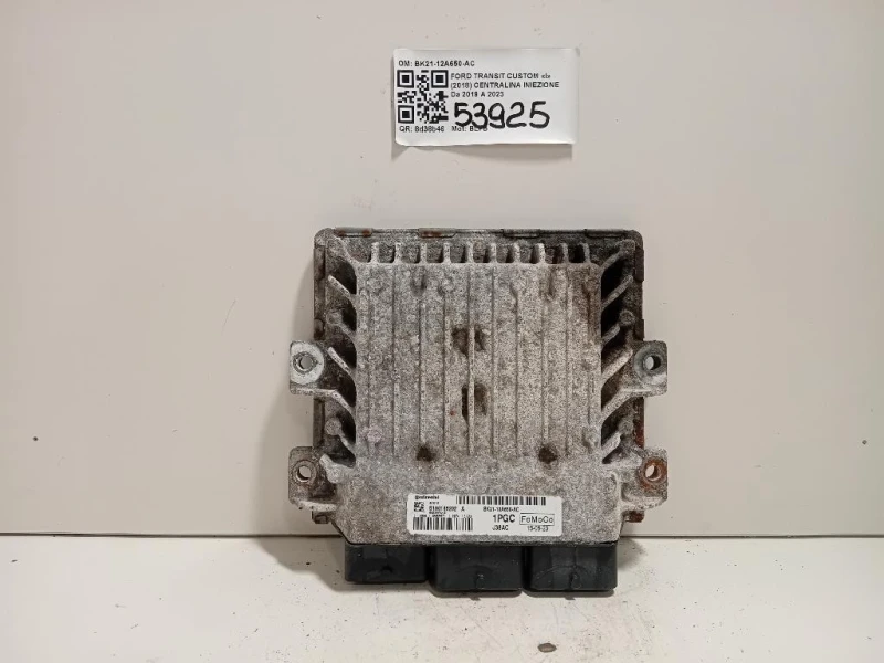Centralina Iniezione BK21-12A650-AC Ford Transit Custom I 2018