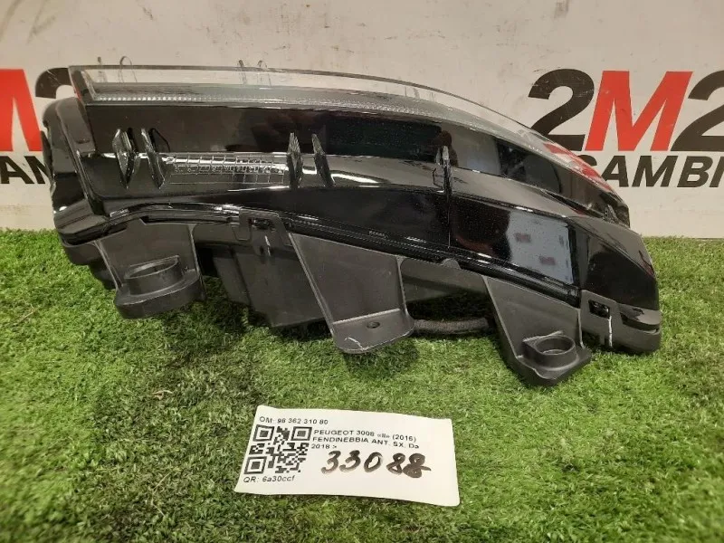 Fendinebbia ANT SX 98 362 310 80 Peugeot 3008 II 2016