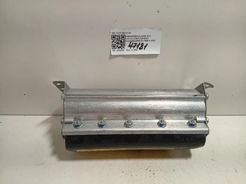 Air-bag Passeggero A170 860 07 05 Mercedes Classe SLK R170 1997