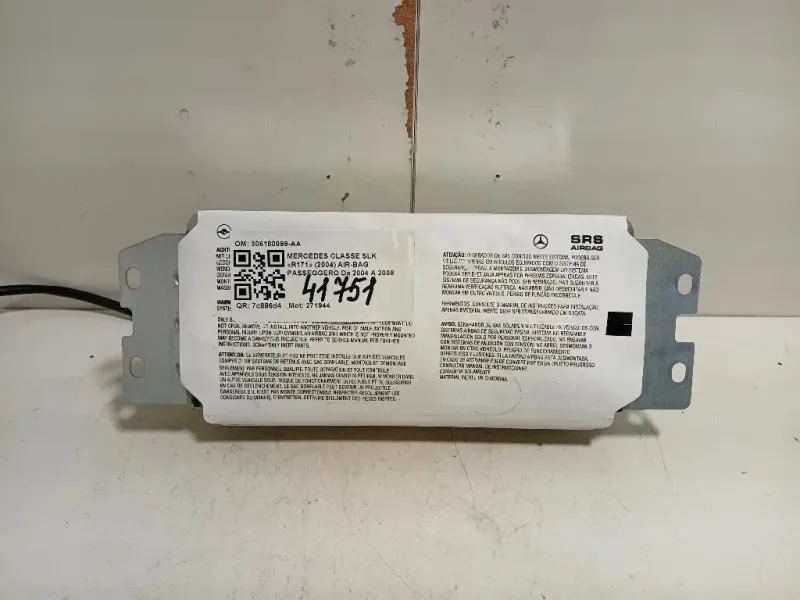 Air-bag Passeggero 306180099-AA Mercedes Classe SLK R171 2004