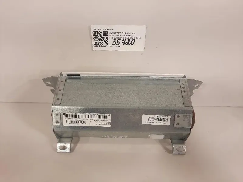Air-bag Passeggero 306180099-AA Mercedes Classe SLK R171 2004