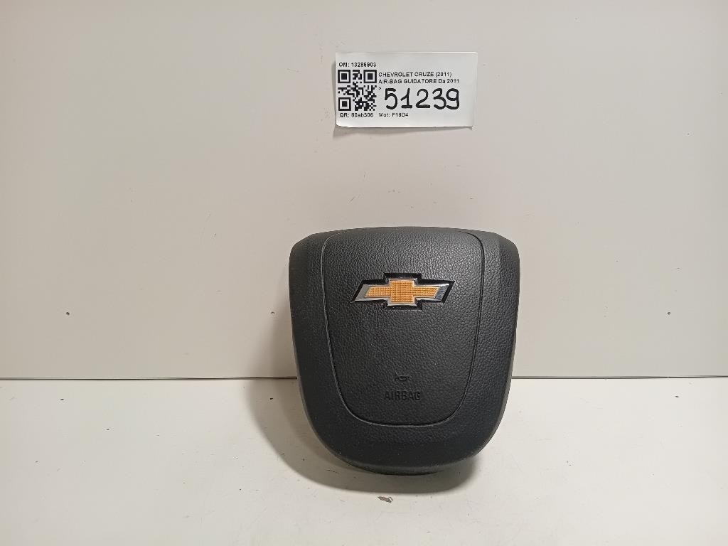 Air-bag Guidatore 13286903 307080199P10-AA Chevrolet Cruze 2011
