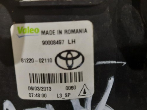 Fendinebbia ANT SX 90008497 Toyota Yaris IV 2012