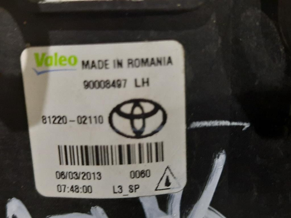 Fendinebbia ANT SX 90008497 Toyota Yaris IV 2012