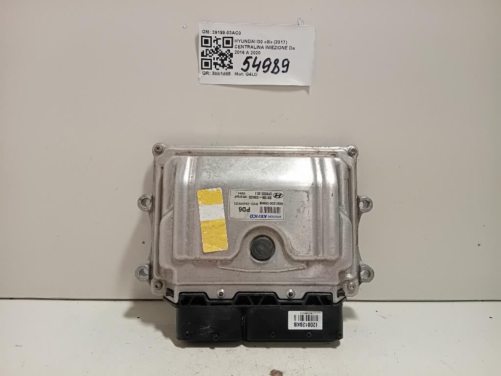 Centralina Iniezione 39199-03AC0 Hyundai I30 III 2017