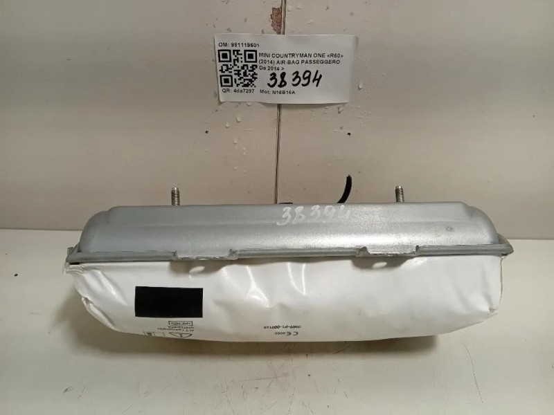 Air-bag Passeggero 981119601 Mini Countryman ONE R60 2014