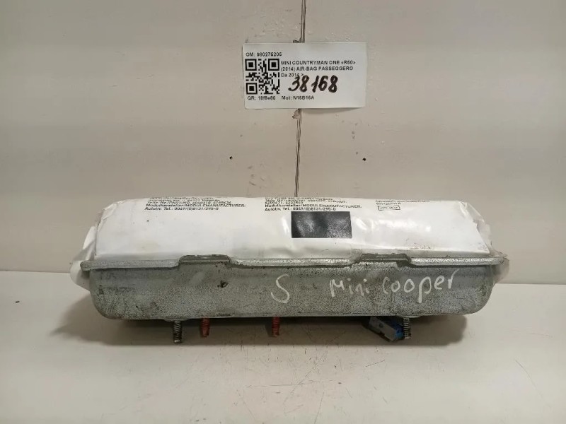 Air-bag Passeggero 980275205 Mini Countryman ONE R60 2014