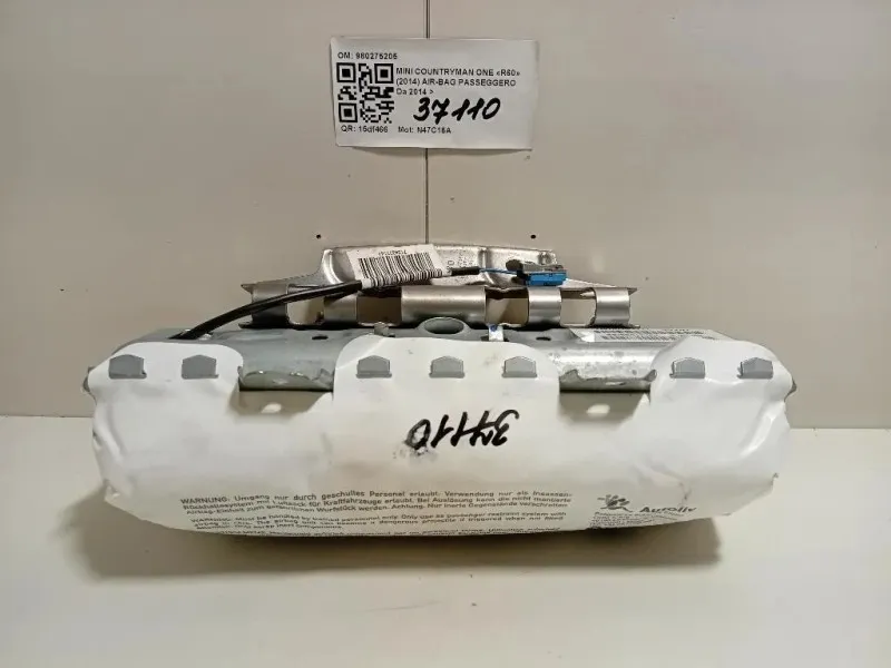Air-bag Passeggero 980275205 Mini Countryman ONE R60 2014