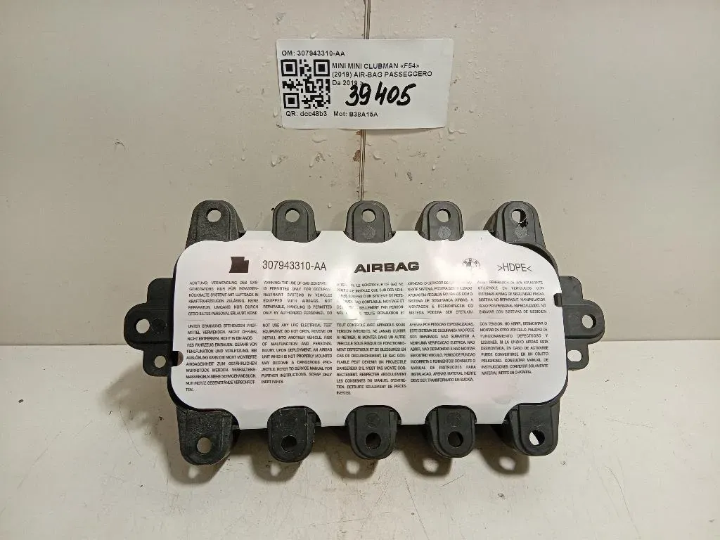 Air-bag Passeggero 307943310-AA Mini MINI Clubman F54 2019