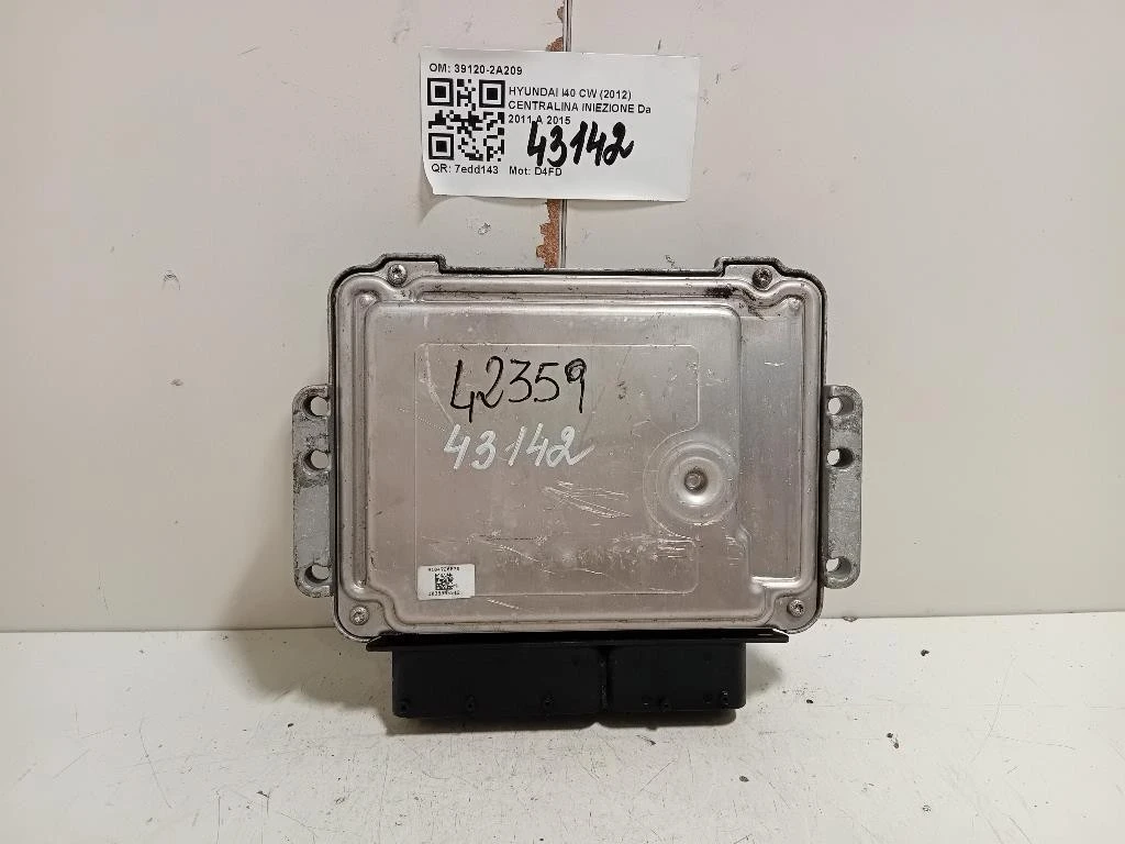Centralina Iniezione 39120-2A209 Hyundai I40 CW 2012