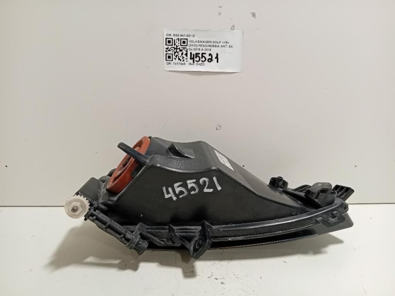 Fendinebbia ANT SX 5G0941661D Volkswagen GOLF VII 2013