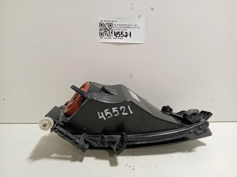 Fendinebbia ANT SX 5G0941661D Volkswagen GOLF VII 2013