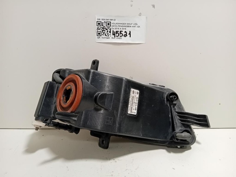 Fendinebbia ANT SX 5G0941661D Volkswagen GOLF VII 2013