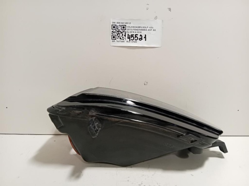 Fendinebbia ANT SX 5G0941661D Volkswagen GOLF VII 2013