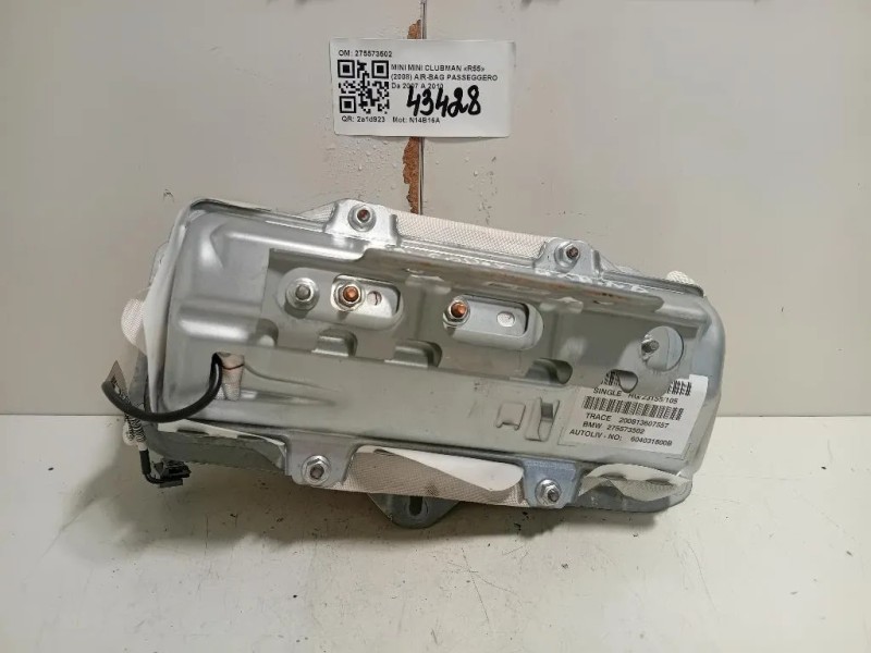 Air-bag Passeggero 275573502 Mini MINI Clubman R55 2008